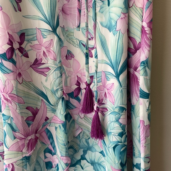 tommy bahama bonita springs sl maxi dress, size S/P - Picture 8 of 15